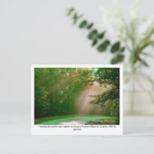 Carte Postale Sérénité printanière (Debout devant)