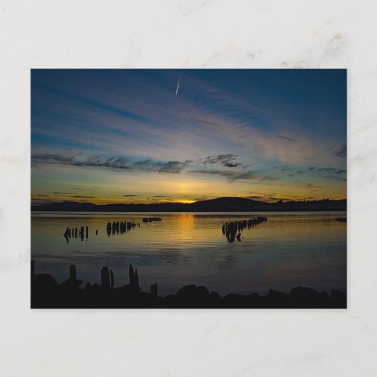 Carte Postale Sérénité sous le paysage (Devant)