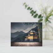 Carte Postale Sérénité sur le Pavillon d'Or (Debout devant)