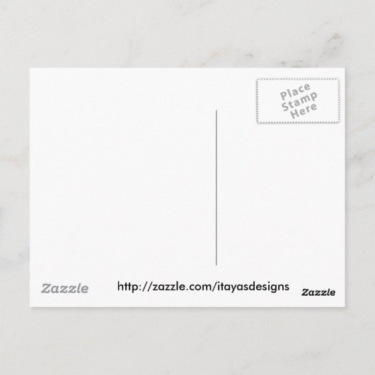 Carte Postale Serenity De La Peinture Originale (Dos)