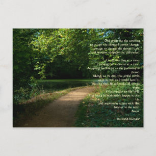 Carte Postale Serenity Prayer