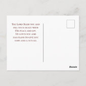 Carte Postale Serenity Prayer (Dos)