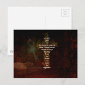 Carte Postale Serenity Prayer With Beautiful (Devant / Derrière)