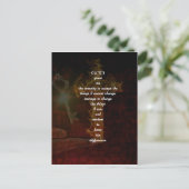 Carte Postale Serenity Prayer With Beautiful (Debout devant)