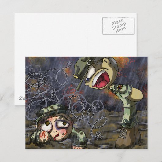 Carte Postale Sergent Drill (Devant / Derrière)