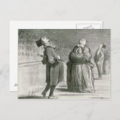 Carte Postale Série 'Actualites', Parisiens (Devant / Derrière)