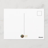 Carte Postale Série Coeur en verre doré Steampunk Steampunk (Dos)