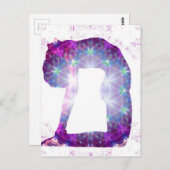 Carte Postale Série de pose de déesse de yoga (Devant / Derrière)