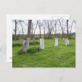 Carte Postale Série des cimetières (Devant / Derrière)