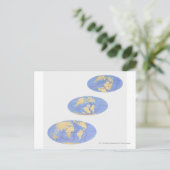 Carte Postale Série d'illustrations de la terre (Debout devant)