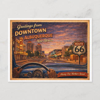 Carte Postale Série du centenaire de la route 66 (6 sur 6)