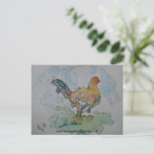 Carte Postale Série Jigsaw - 'Poulet sur la ferme' 2010, www... (Debout devant)