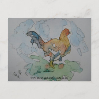 Carte Postale Série Jigsaw - 'Poulet sur la ferme' 2010, www...
