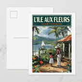Carte Postale Série L'île aux Fleurs 2ZFT67-16 (Devant / Derrière)