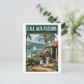 Carte Postale Série L'île aux Fleurs 2ZFT67-16 (Debout devant)