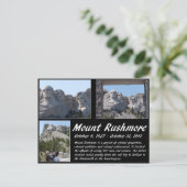 Carte Postale Série Mount Rushmore #2 (Debout devant)