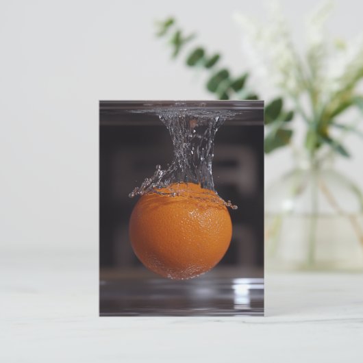 CARTE POSTALE SÉRIE ORANGE #1 (Debout devant)