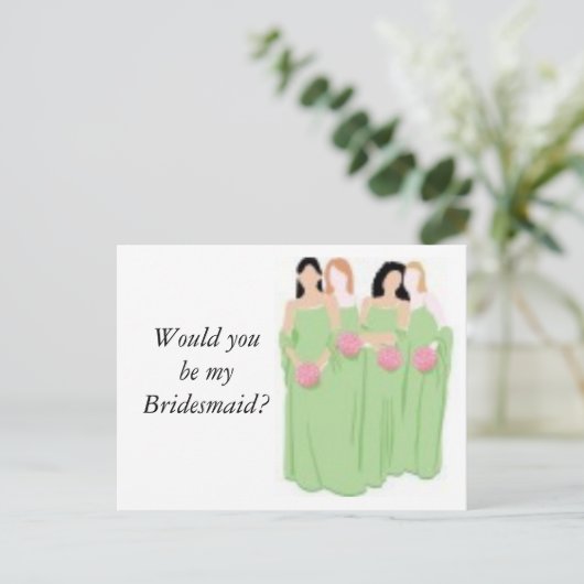 Carte Postale Seriez-vous... (Debout devant)