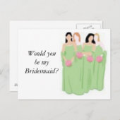 Carte Postale Seriez-vous... (Devant / Derrière)