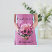 Carte Postale Seriez-vous ma demoiselle d'honneur ? (Debout devant)