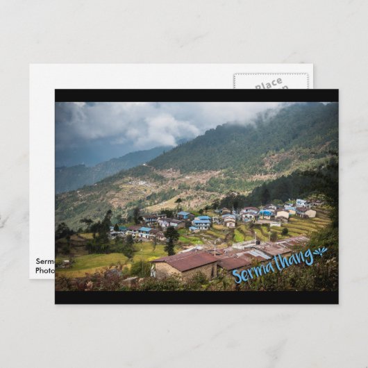Carte postale Sermathang (Devant / Derrière)