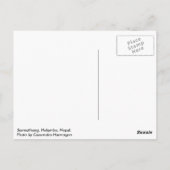 Carte postale Sermathang (Dos)