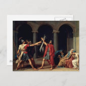 Carte Postale Serment de la Horatii (Devant / Derrière)
