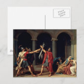 Carte Postale Serment de la Horatii (Devant / Derrière)
