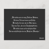 Carte Postale Serment du Grütli (Dos)