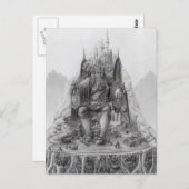 Carte postale Serments, charges et malédictions (Devant / Derrière)