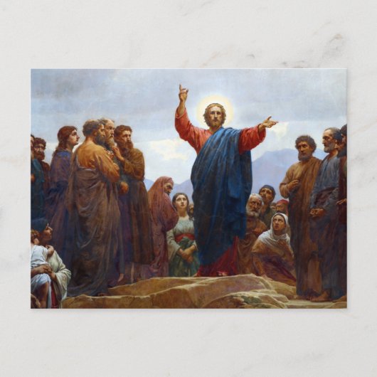Carte Postale Sermon sur le Mont (Devant)