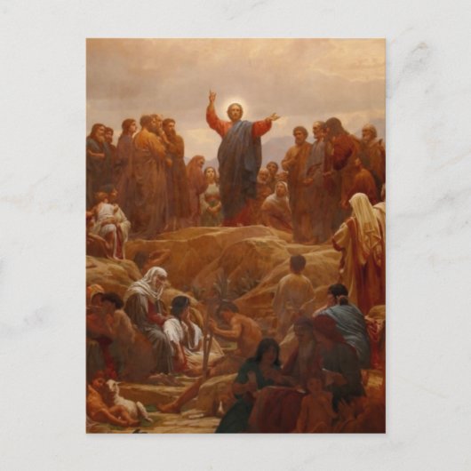 Carte Postale Sermon sur le Mont (Devant)
