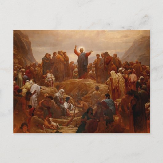 Carte Postale Sermon sur le Mont (Devant)