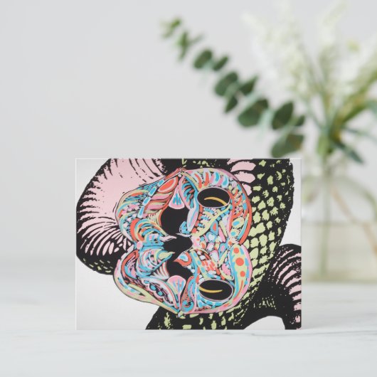 Carte Postale Serpent (Debout devant)