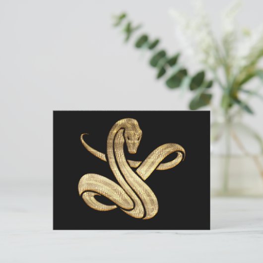 Carte Postale Serpent (Debout devant)