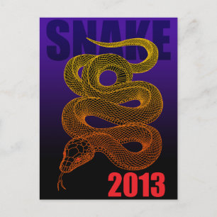 Carte Postale Serpent(a) 2013