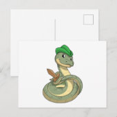 Carte Postale Serpent à l'épée (Devant / Derrière)