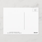 Carte Postale Serpent à ruban de l'Est (Serpent à grains) (Dos)