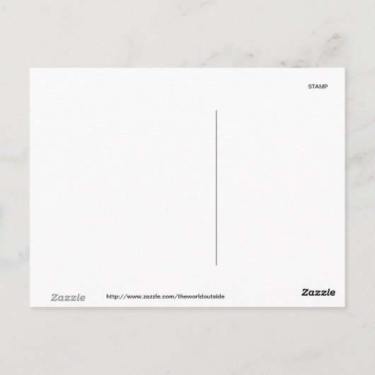 Carte Postale Serpent arc-en-ciel (Dos)