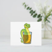 Carte Postale Serpent au Jus (Debout devant)