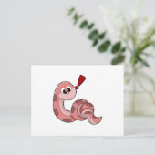 Carte Postale Serpent aux taches rouges (Debout devant)