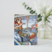 Carte Postale Serpent de bronze par Michelangelo Unterberger (Debout devant)