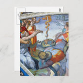 Carte Postale Serpent de bronze par Michelangelo Unterberger (Devant / Derrière)