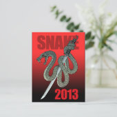 Carte Postale Serpent Katana 2013 A (Debout devant)
