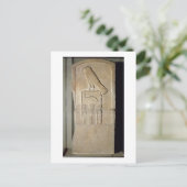 Carte Postale Serpent king stela, c.3000 av. J.-C (calcaire) (ég (Debout devant)