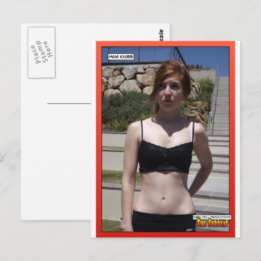 Carte postale Serpent - Maia (Devant / Derrière)