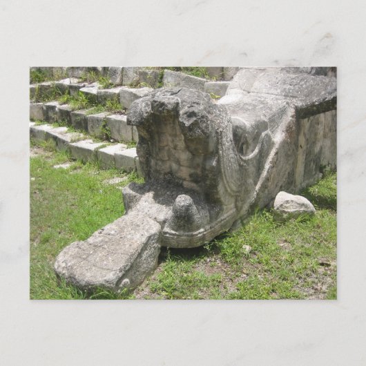 Carte Postale Serpent maya (Devant)