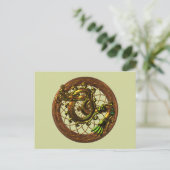 Carte Postale Serpent maya (Debout devant)