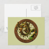 Carte Postale Serpent maya (Devant / Derrière)
