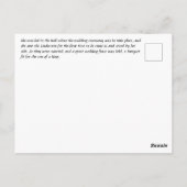 Carte Postale Serpent Prince Mariage Art nouveau imaginaire (Dos)